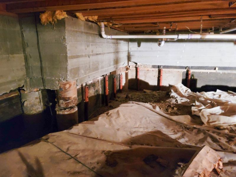 Structural Support in Crawlspace